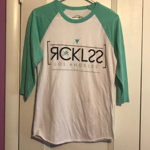 Young and Reckless baseball shirt